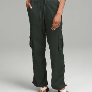 Lululemon Dance Studio Relaxed-Fit Mid-Rise Cargo Pant (Legacy Green) Size XXS